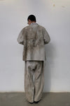 Aviva Jifei Xue staining short kimono jacket SS23-KJS-FS